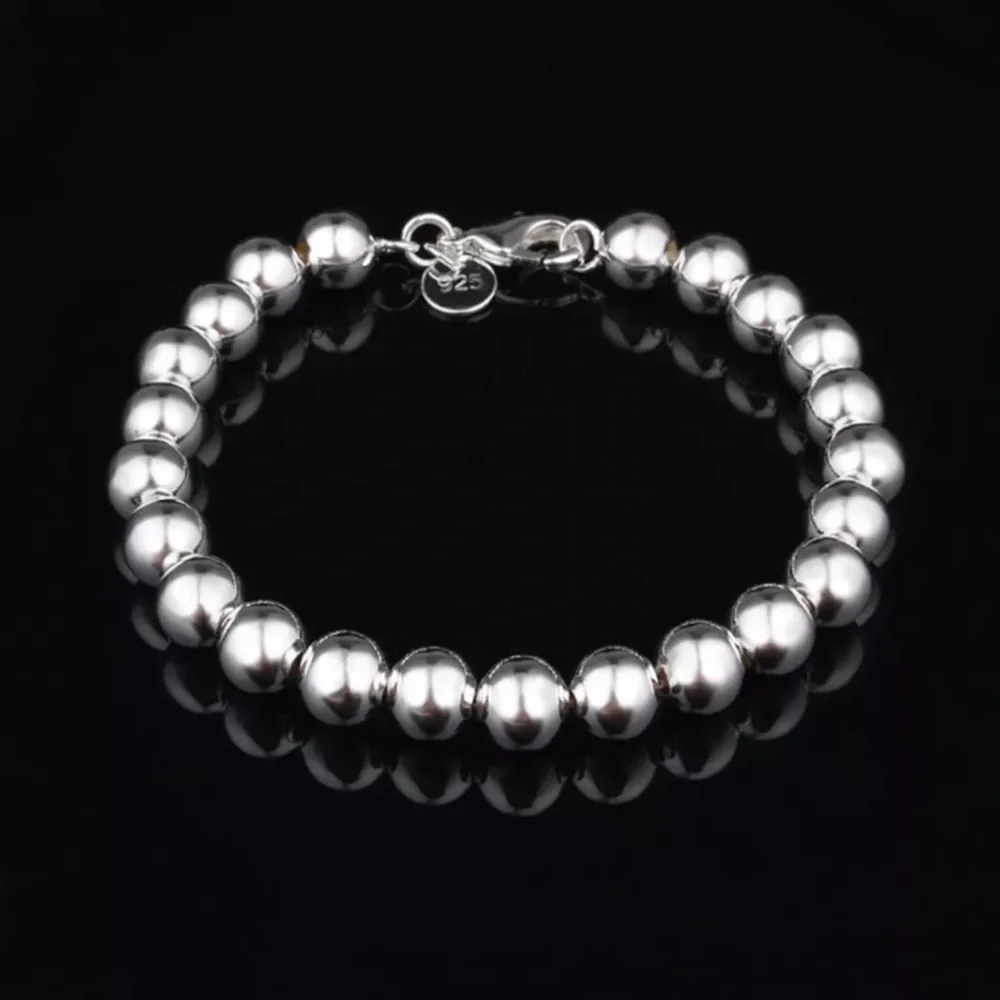 💫 Sterling silver Beads Bracelet